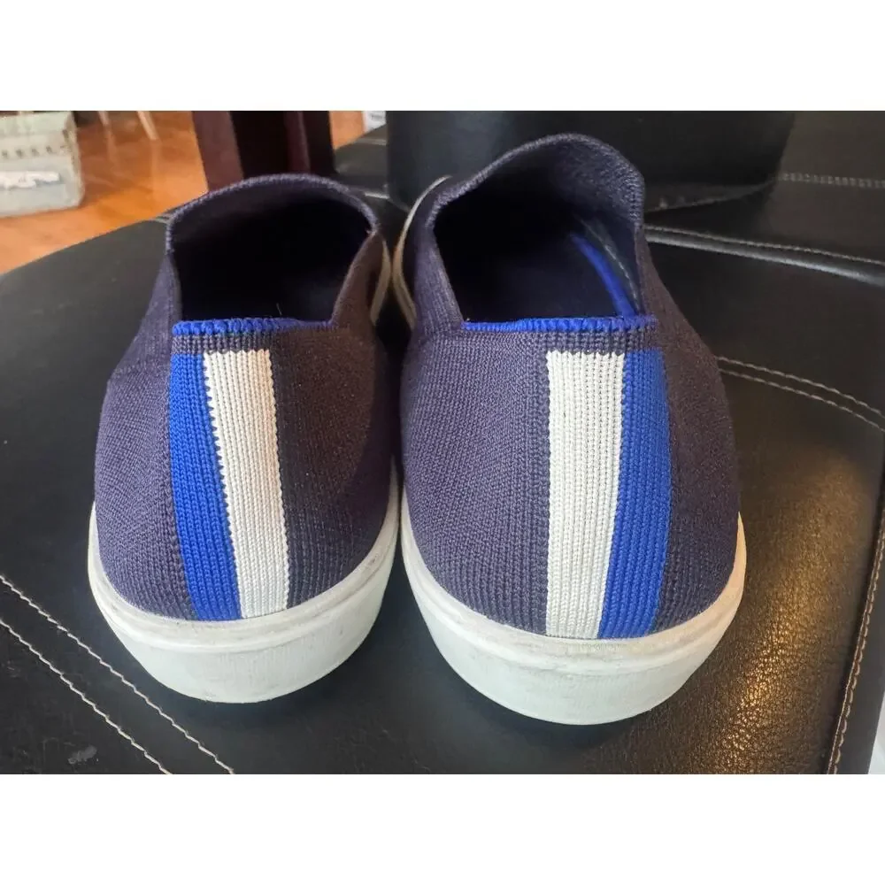 Rothy's The Original Slip On Women’s Sneakers Navy Size 8.5 (700